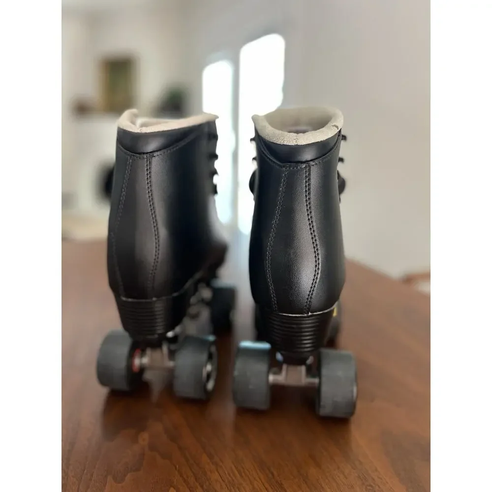 Sure-Grip International Fame Black Quad Roller Skates - Great Condition Size 7 - Picture 4 of 8